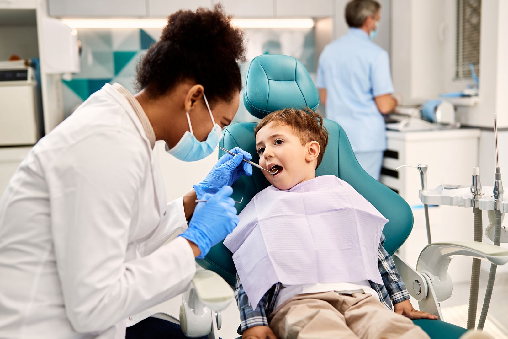 Dental Checkup With Child
