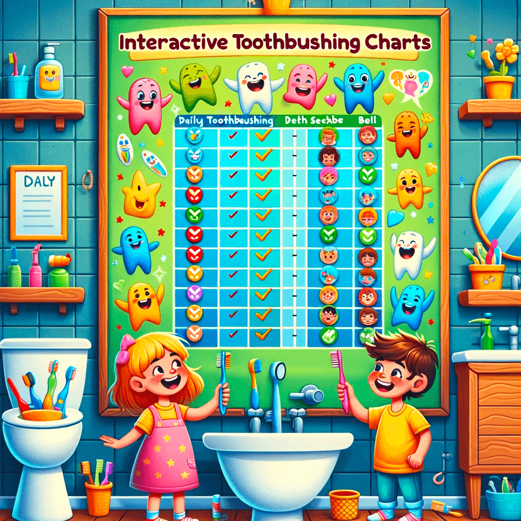 Interactive Toothbrushing Charts