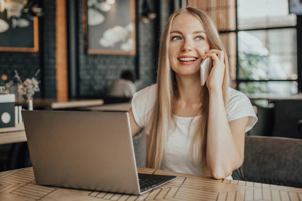 Confident professional smiling at work - Nunyara Dental Confident professional smiling at work